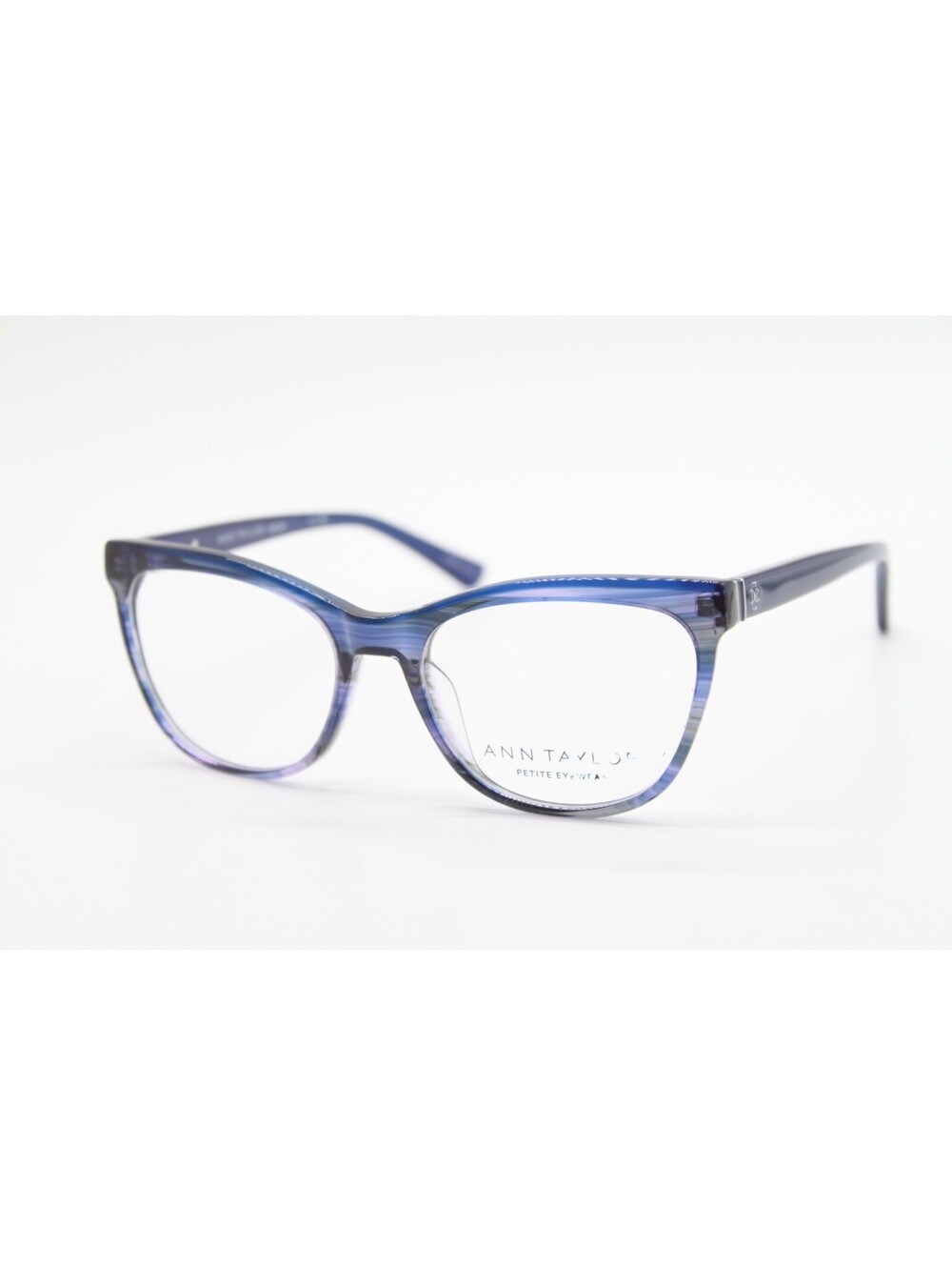 NEW ANN TAYLOR PETITE ATP827 C03 BLUE GREY AUTHENTIC EYEGLASSES 49-16 - Picture 1 of 4